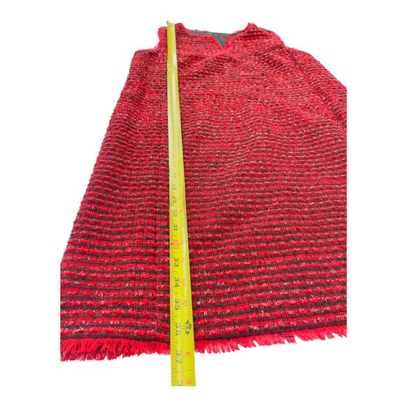 Ann Taylor red 2pc Set Sleeveless Shift Tweed Dress with Longsleeve Jacket - Picture 7 of 12
